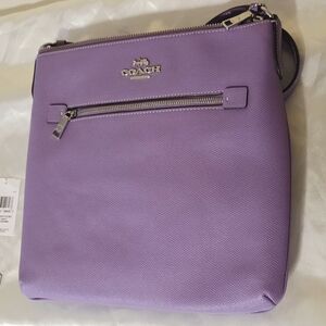 New With Tags Retired Coach Rowan File Bag